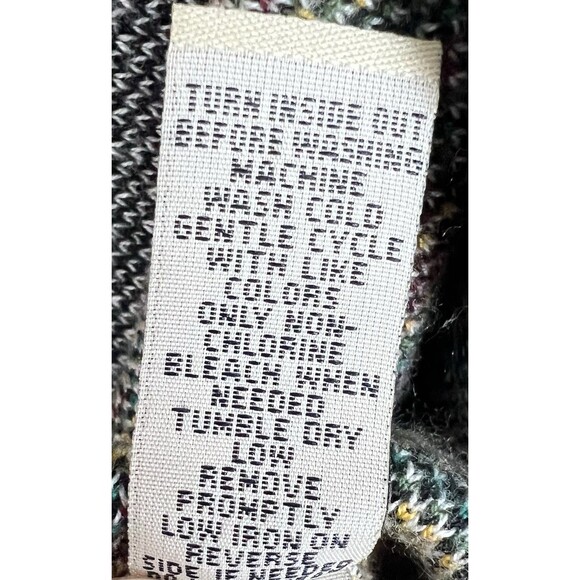 Ruff Hewn Womens Cardigan Sweater Southwestern Aztec Long Sleeve Waterfall XL - Picture 10 of 10